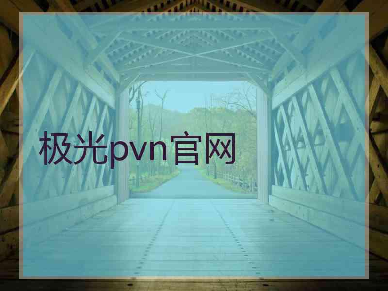 极光pvn官网