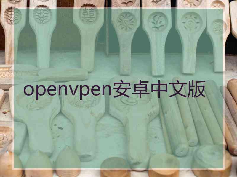 openvpen安卓中文版