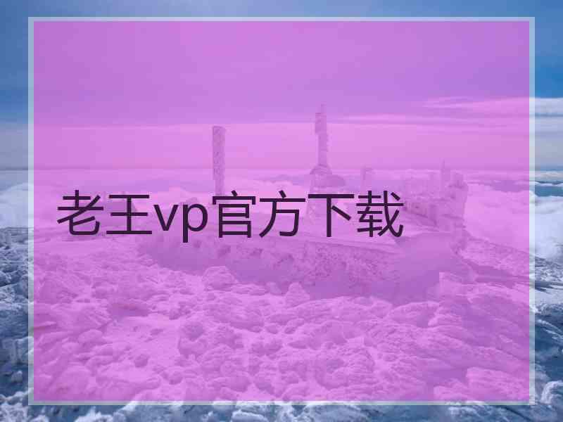 老王vp官方下载