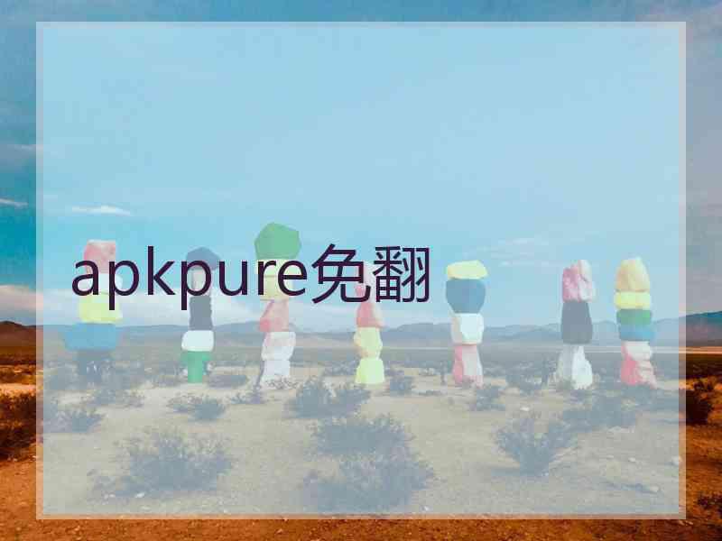 apkpure免翻